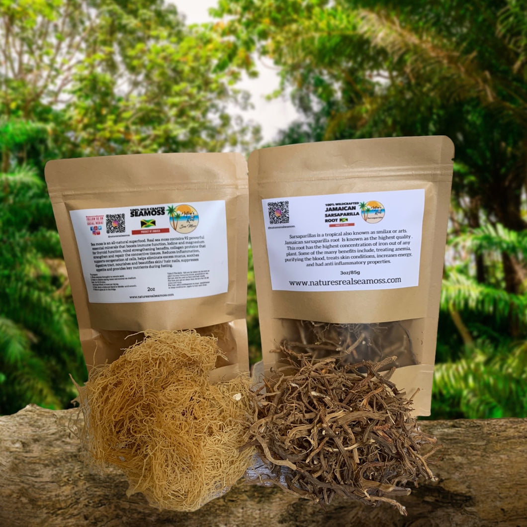 Sea moss & Sarsaparilla bundle